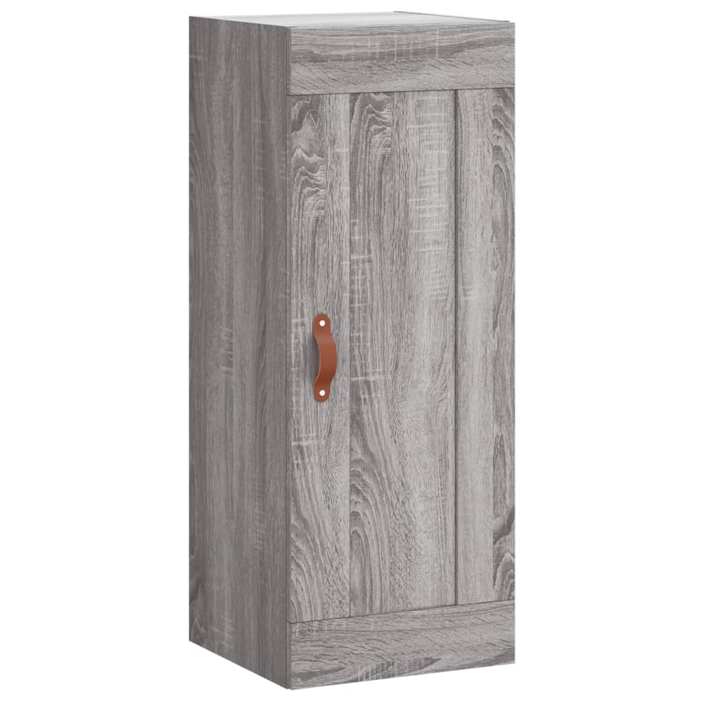 Μπουφές Sonoma Γκρι 34,5 x 34 x 180 εκ. από Επεξεργασμένο Ξύλο