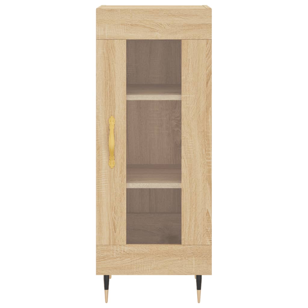 Μπουφές Sonoma δρυς 34,5 x 34 x 180 εκ. από Επεξεργασμένο Ξύλο