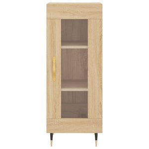 Μπουφές Sonoma δρυς 34,5 x 34 x 180 εκ. από Επεξεργασμένο Ξύλο