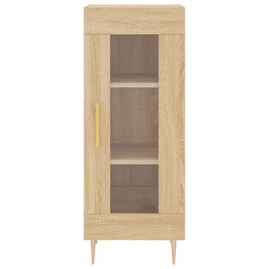 Ντουλάπι Sonoma Δρυς 34,5x34x180 εκ. από Επεξεργασμένο Ξύλο