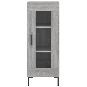 Μπουφές Sonoma Γκρι 34,5 x 34 x 180 εκ. από Επεξεργασμένο Ξύλο