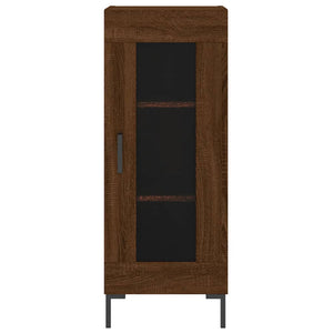 Ντουλάπι Καφέ Δρυς 34,5 x 34 x 180 εκ. από Επεξεργασμένο Ξύλο