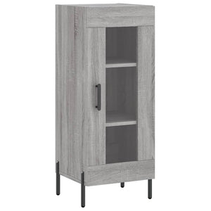 Μπουφές Sonoma Γκρι 34,5 x 34 x 180 εκ. από Επεξεργασμένο Ξύλο - Pakobazaar