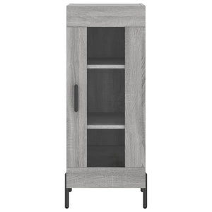 Μπουφές Sonoma Γκρι 34,5 x 34 x 180 εκ. από Επεξεργασμένο Ξύλο - Pakobazaar