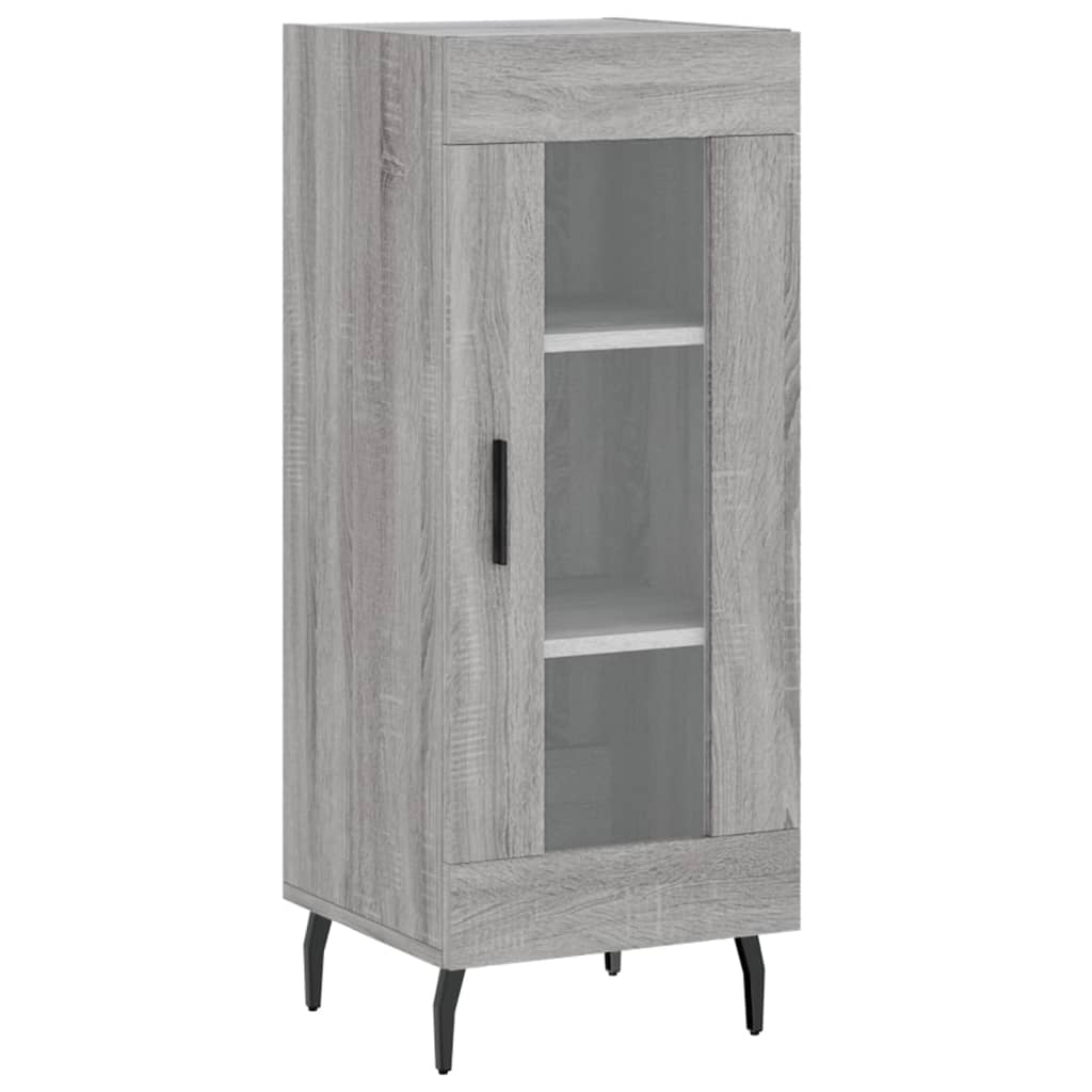 Μπουφές Sonoma Γκρι 34,5 x 34 x 180 εκ. από Επεξεργασμένο Ξύλο