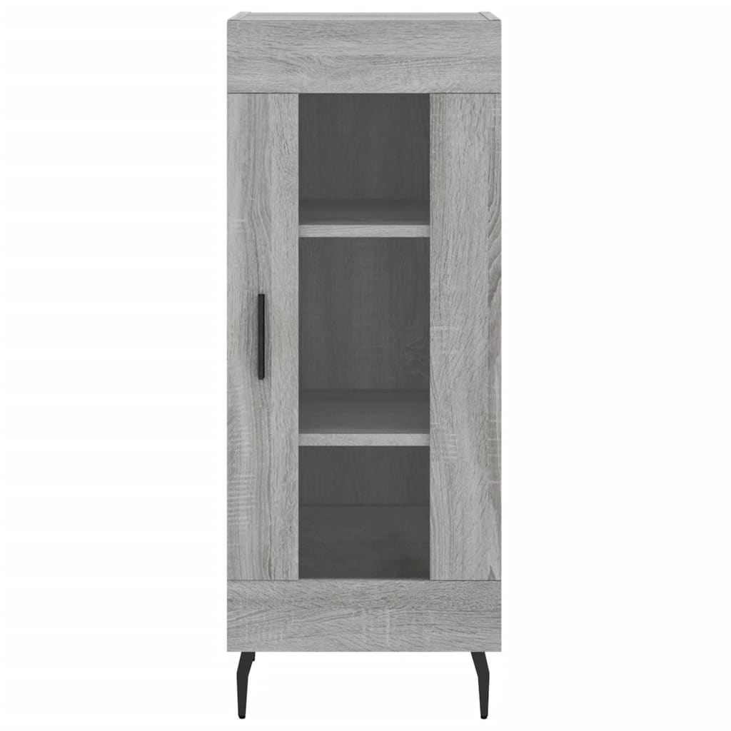 Μπουφές Sonoma Γκρι 34,5 x 34 x 180 εκ. από Επεξεργασμένο Ξύλο