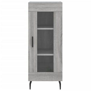 Μπουφές Sonoma Γκρι 34,5 x 34 x 180 εκ. από Επεξεργασμένο Ξύλο