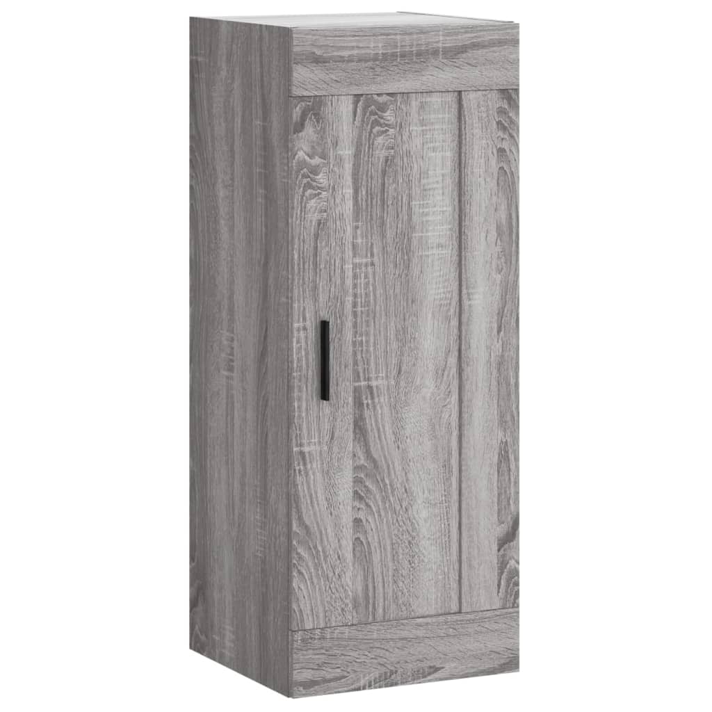 Μπουφές Sonoma Γκρι 34,5 x 34 x 180 εκ. από Επεξεργασμένο Ξύλο