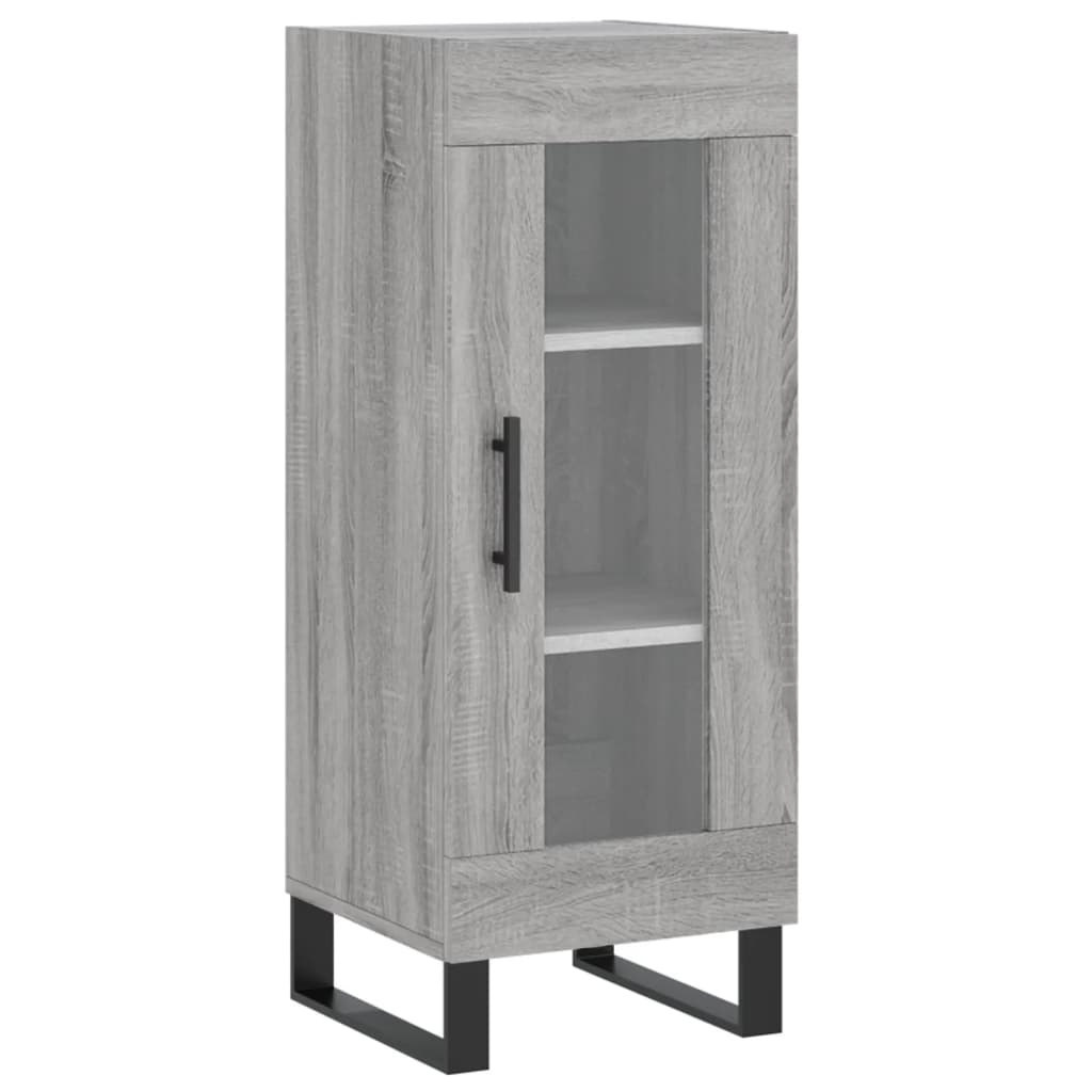 Μπουφές Sonoma Γκρι 34,5 x 34 x 180 εκ. από Επεξεργασμένο Ξύλο