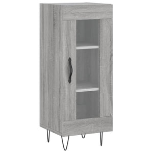 Μπουφές Sonoma Γκρι 34,5 x 34 x 180 εκ. από Επεξεργασμένο Ξύλο - Pakobazaar