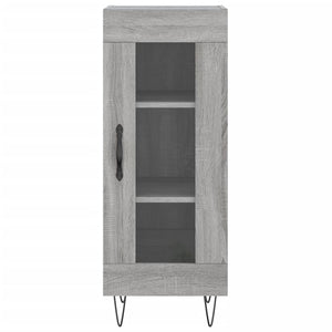 Μπουφές Sonoma Γκρι 34,5 x 34 x 180 εκ. από Επεξεργασμένο Ξύλο - Pakobazaar