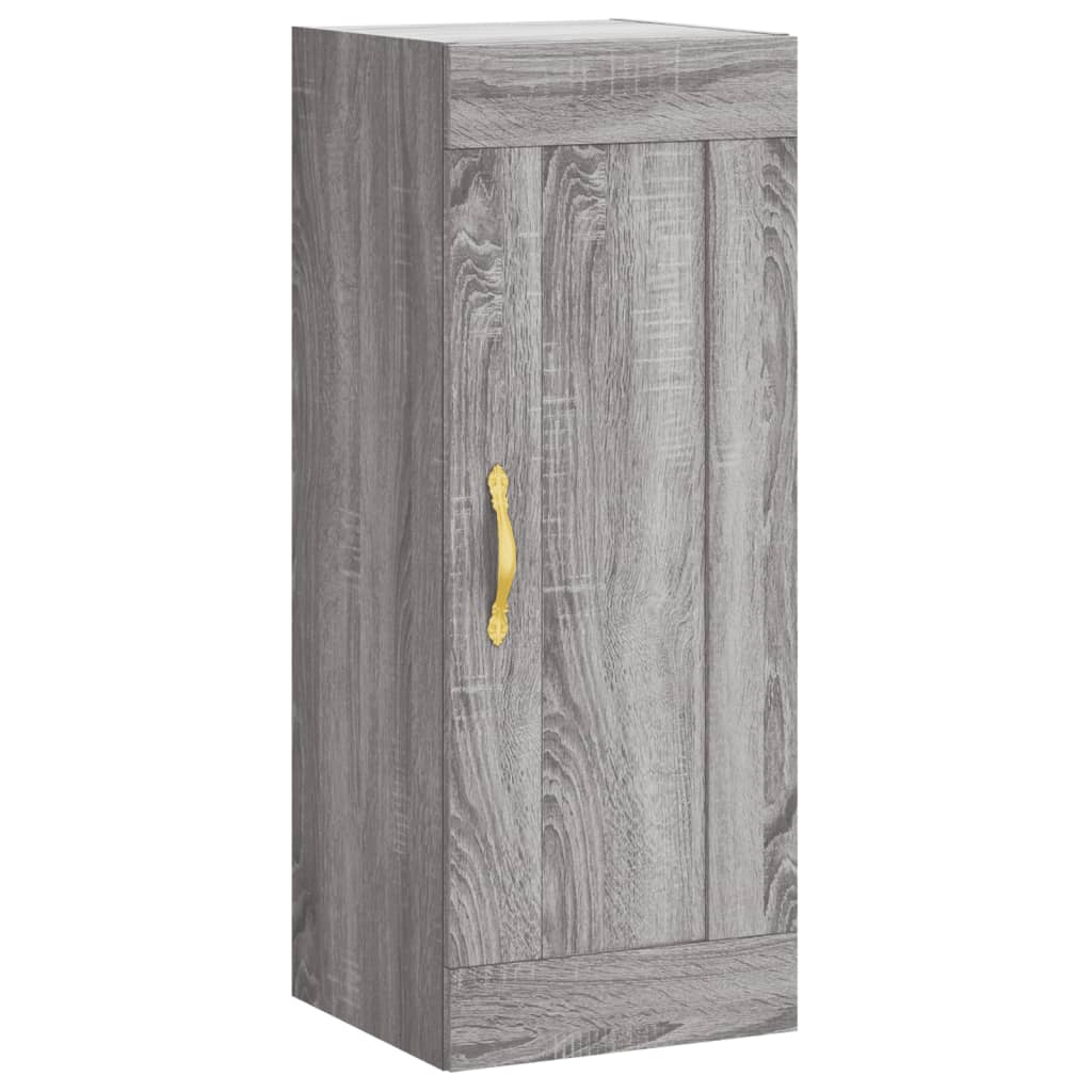 Μπουφές Sonoma Γκρι 34,5 x 34 x 180 εκ. από Επεξεργασμένο Ξύλο - Pakobazaar