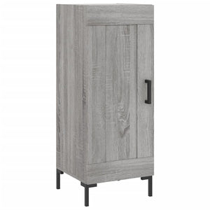 Μπουφές Sonoma Γκρι 34,5 x 34 x 180 εκ. από Επεξεργασμένο Ξύλο - Pakobazaar