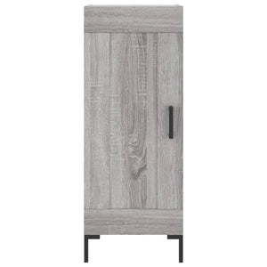 Μπουφές Sonoma Γκρι 34,5 x 34 x 180 εκ. από Επεξεργασμένο Ξύλο - Pakobazaar