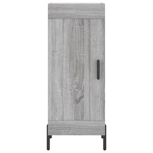 Μπουφές Sonoma Γκρι 34,5 x 34 x 180 εκ. από Επεξεργασμένο Ξύλο - Pakobazaar