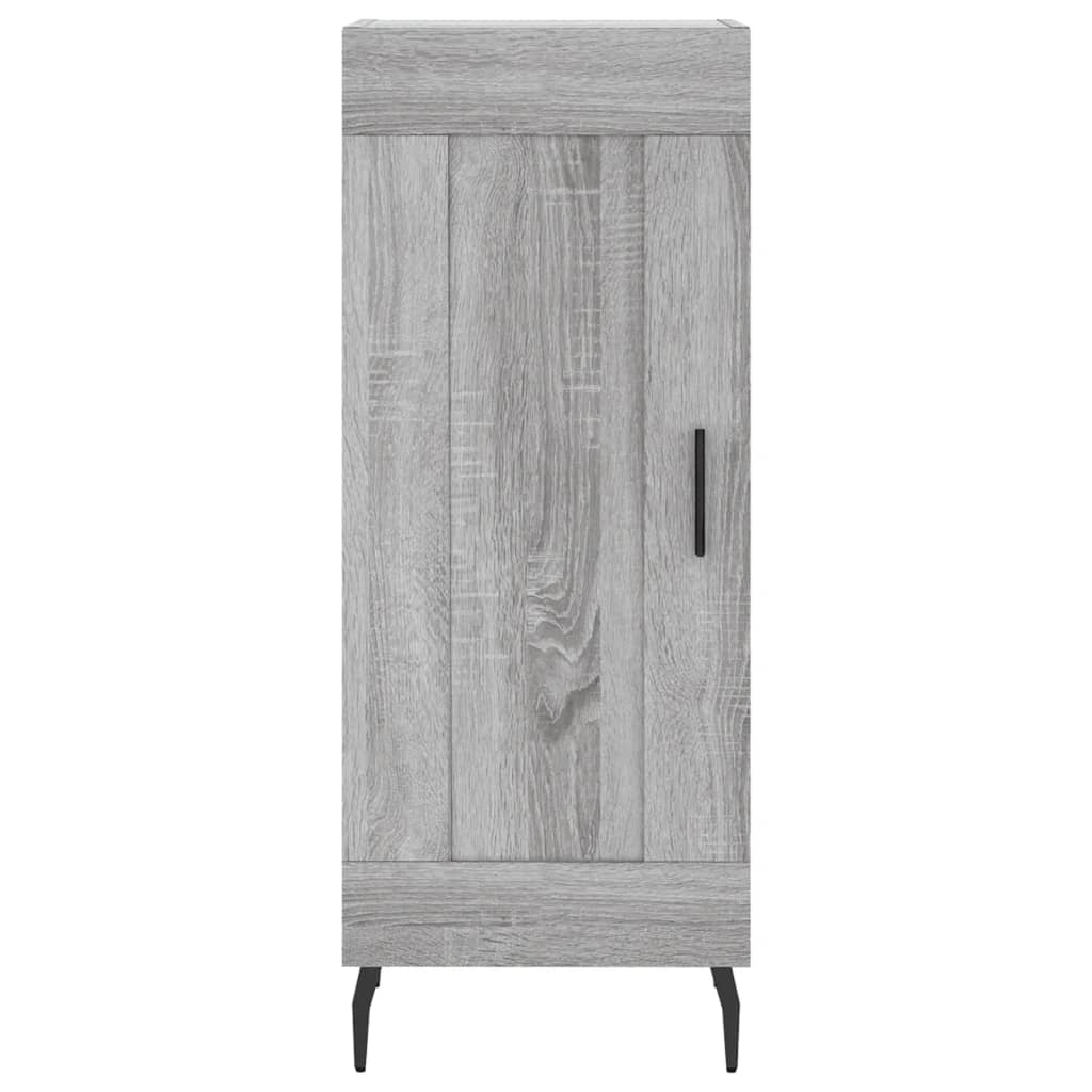 Μπουφές Sonoma Γκρι 34,5 x 34 x 180 εκ. από Επεξεργασμένο Ξύλο
