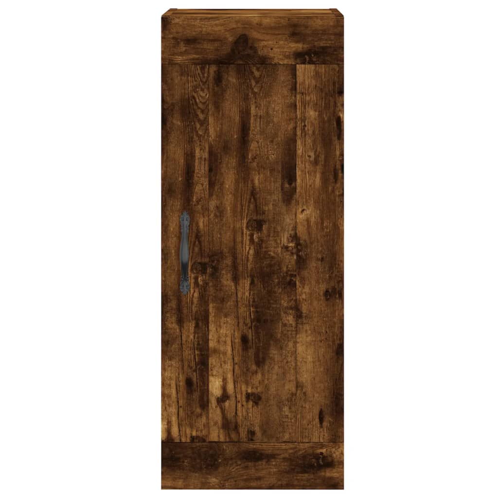 Ντουλάπι Καπνιστή δρυς 34,5x34x180 εκ. από Επεξεργασμένο Ξύλο - Pakobazaar