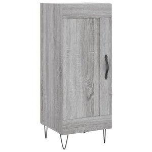 Μπουφές Sonoma Γκρι 34,5 x 34 x 180 εκ. από Επεξεργασμένο Ξύλο