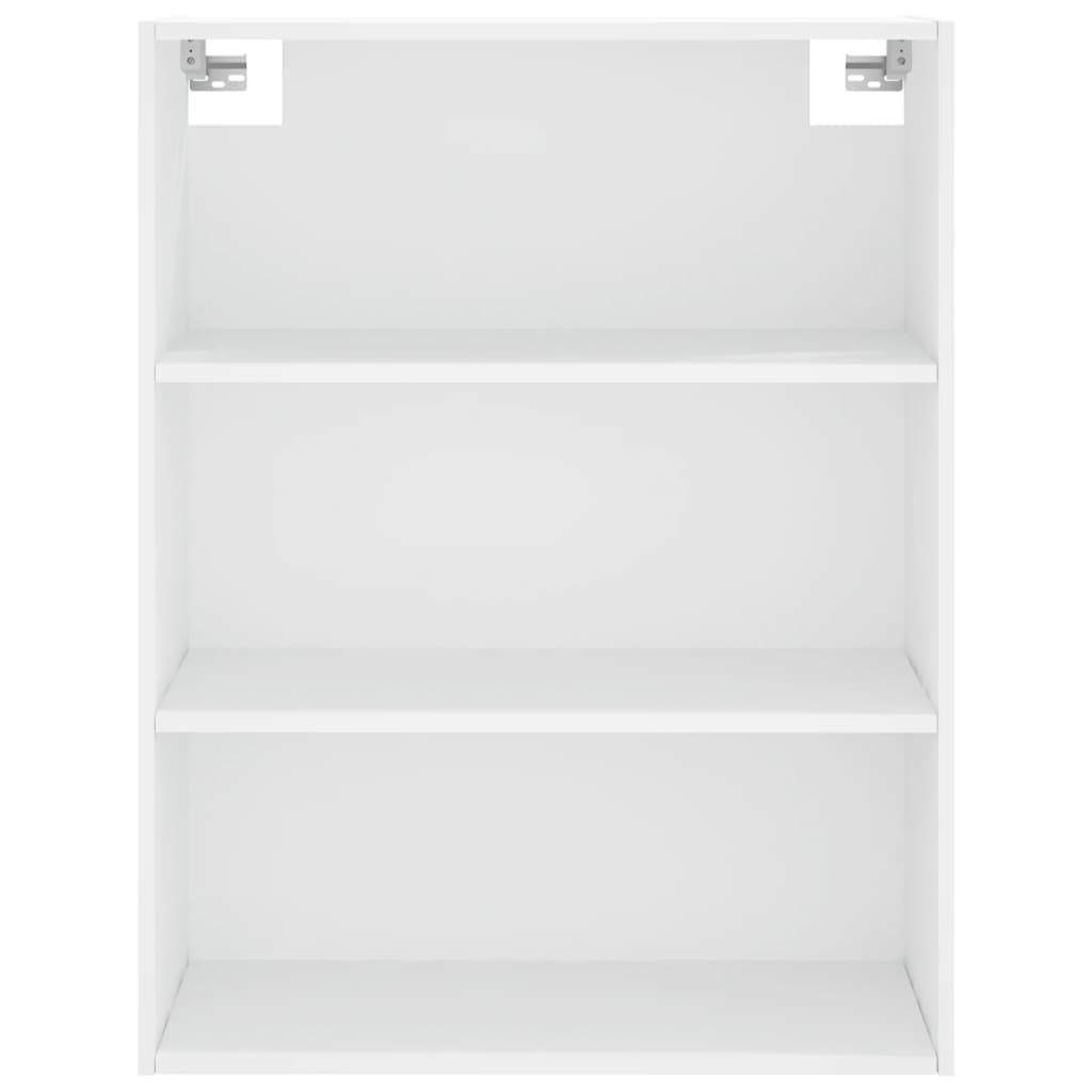 Ντουλάπι Λευκό 69,5x34x180 εκ. από Επεξεργασμένο Ξύλο