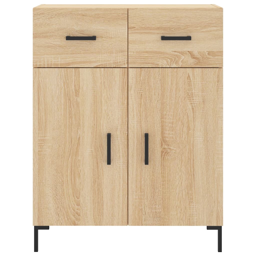 Ντουλάπι Sonoma δρυς 69,5 x 34 x 180 εκ. από Επεξεργασμένο Ξύλο
