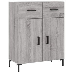 Ντουλάπι Γκρι Sonoma 69,5 x 34 x 180 εκ. Επεξεργασμένο Ξύλο