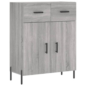 Ντουλάπι Γκρι Sonoma 69,5 x 34 x 180 εκ. Επεξεργασμένο Ξύλο