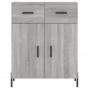 Ντουλάπι Γκρι Sonoma 69,5 x 34 x 180 εκ. Επεξεργασμένο Ξύλο