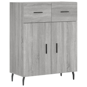 Ντουλάπι Γκρι Sonoma 69,5 x 34 x 180 εκ. Επεξεργασμένο Ξύλο