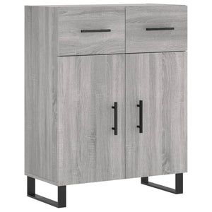 Ντουλάπι Γκρι Sonoma 69,5 x 34 x 180 εκ. Επεξεργασμένο Ξύλο