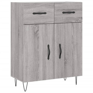 Ντουλάπι Γκρι Sonoma 69,5 x 34 x 180 εκ. Επεξεργασμένο Ξύλο