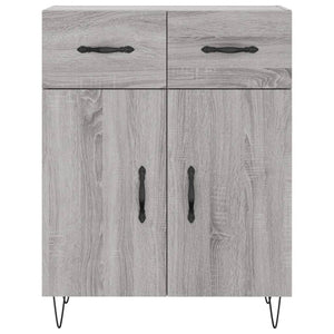 Ντουλάπι Γκρι Sonoma 69,5 x 34 x 180 εκ. Επεξεργασμένο Ξύλο