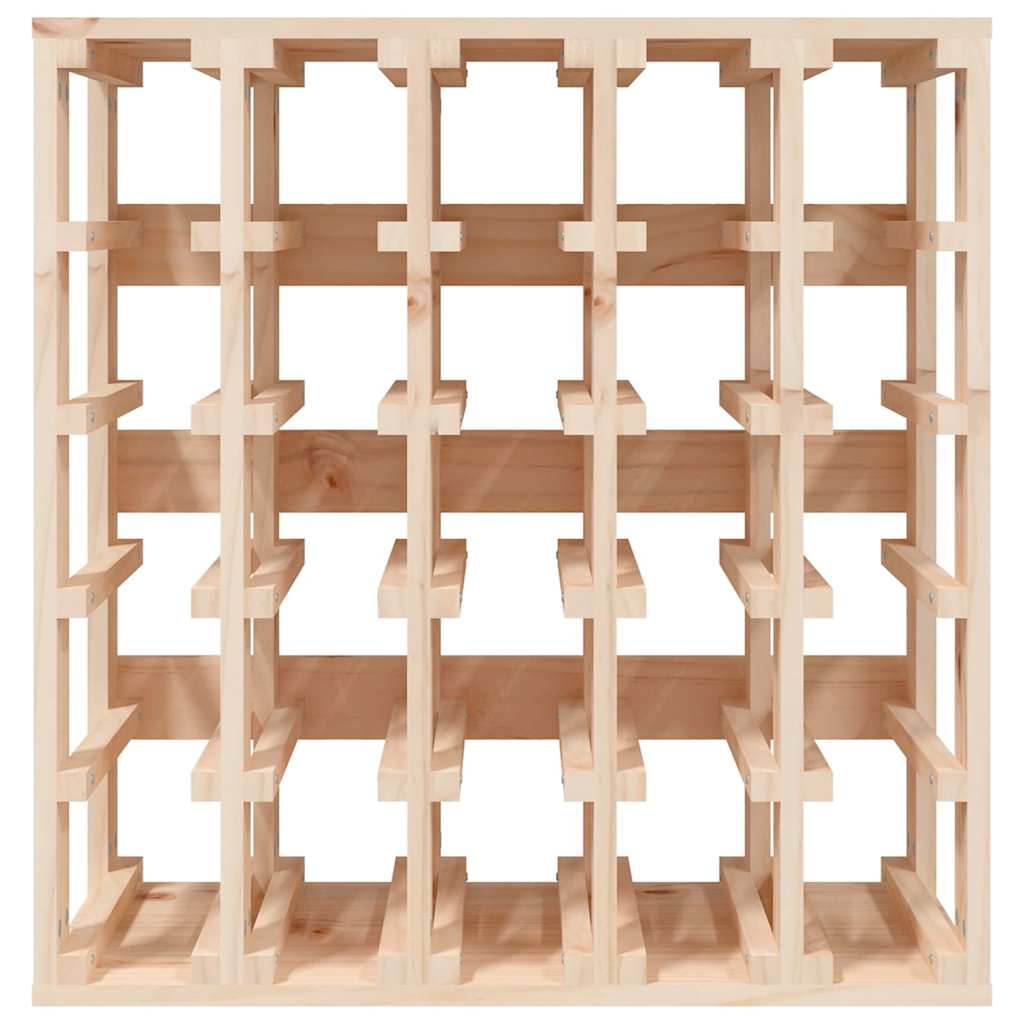 Ραφιέρα Κρασιών 58,5 x 33 x 60,5 εκ. από Μασίφ Ξύλο Πεύκου