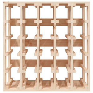 Ραφιέρα Κρασιών 58,5 x 33 x 60,5 εκ. από Μασίφ Ξύλο Πεύκου