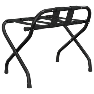 Ράφι Αποσκευών με Πλάτη Μαύρο 56 x 39 x 52 εκ. - PAKOBAZAAR