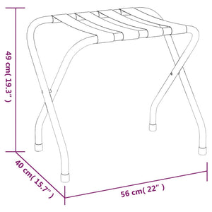 Ράφι Αποσκευών Μαύρο 56 x 40 x 49 εκ. - PAKOBAZAAR