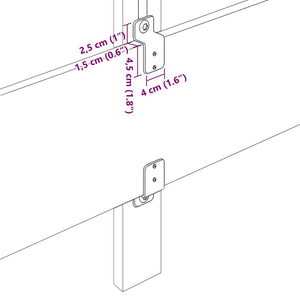 Κρεβάτι Boxspring με Στρώμα Taupe 90x190 εκ.Υφασμάτινο