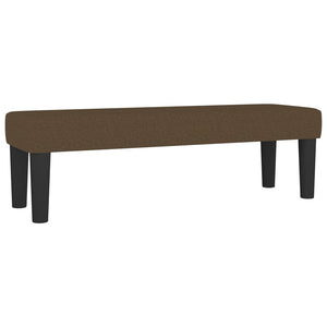 Κρεβάτι Boxspring με Στρώμα Σκούρο Καφέ 180x200 εκ Υφασμάτινο - Pakobazaar