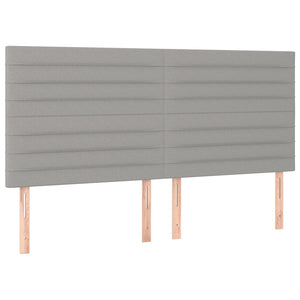 Κρεβάτι Boxspring με Στρώμα Αν. Πράσινο 160x200εκ Υφασμάτινο