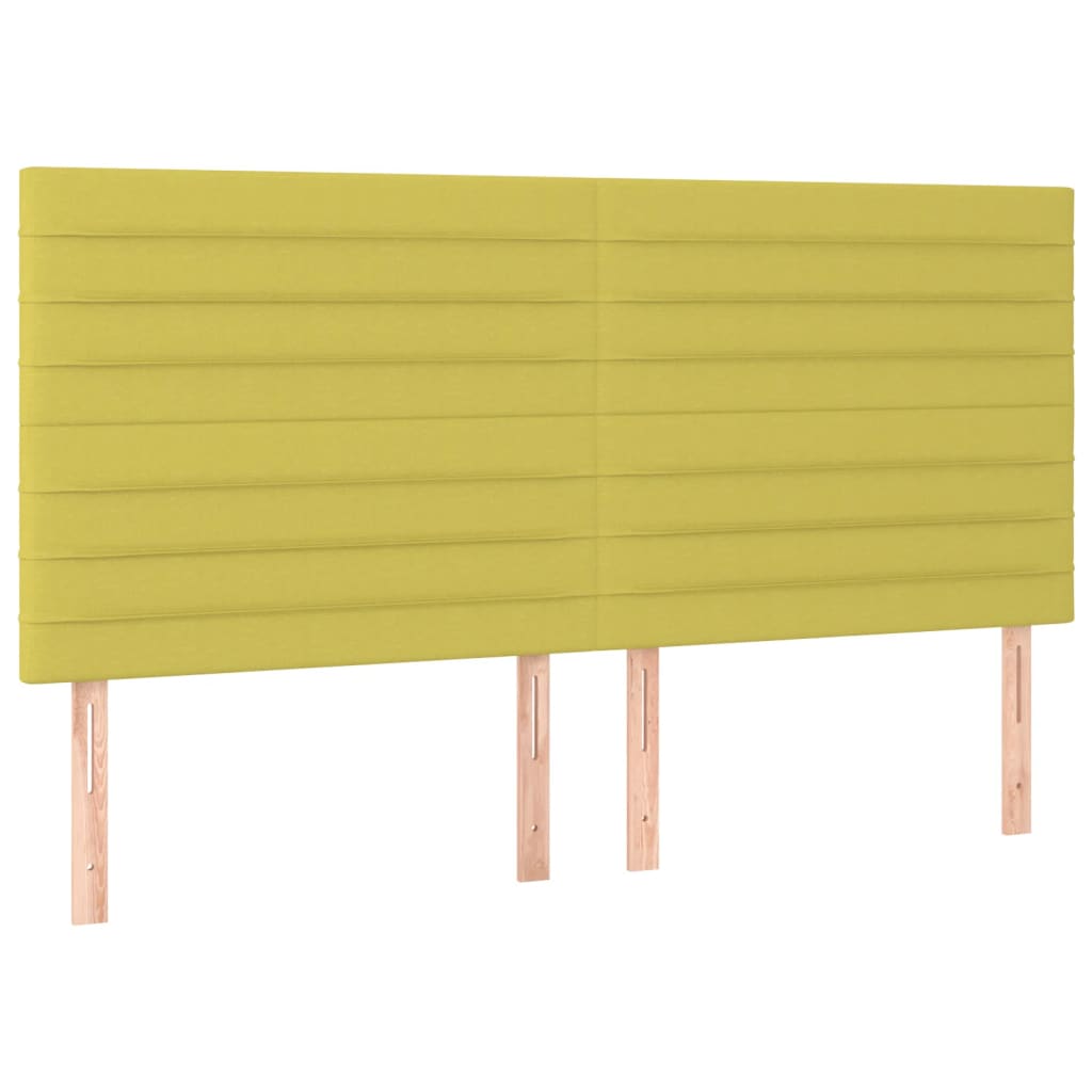 Κρεβάτι Boxspring με Στρώμα Αν. Πράσινο 120x190εκ Υφασμάτινο