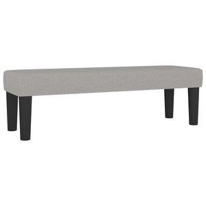 Κρεβάτι Boxspring με Στρώμα Ανοιχτό Γκρι 200x200 εκ. Υφασμάτινο