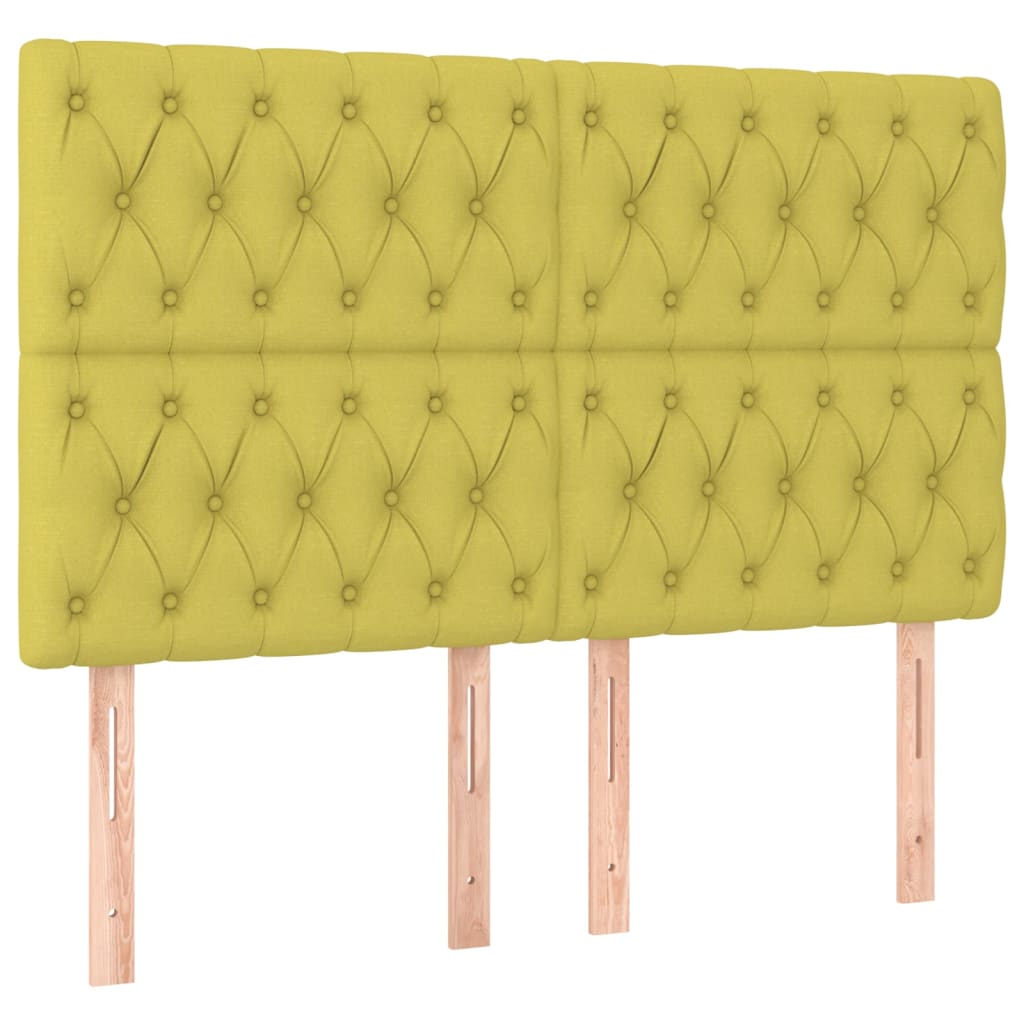 Κρεβάτι Boxspring με Στρώμα Αν. Πράσινο 120x190εκ Υφασμάτινο
