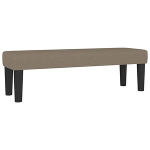 Κρεβάτι Boxspring με Στρώμα Taupe 180x200 εκ. Υφασμάτινο