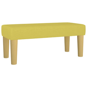 Κρεβάτι Boxspring με Στρώμα Ανοιχτό πράσινο 80x200εκ.Υφασμάτινο
