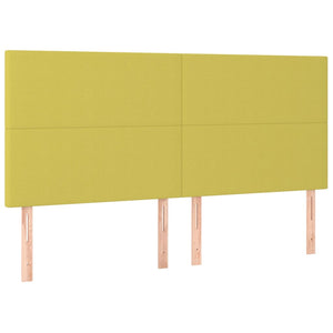 Κρεβάτι Boxspring με Στρώμα Αν. Πράσινο 120x190εκ Υφασμάτινο