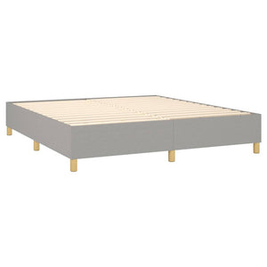 Κρεβάτι Boxspring με Στρώμα Αν. Πράσινο 160x200εκ Υφασμάτινο