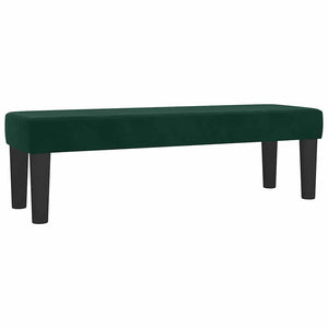 Κρεβάτι Boxspring με Στρώμα Σκούρο Πράσινο 140x200εκ. Βελούδινο - Pakobazaar
