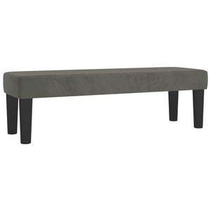 Κρεβάτι Boxspring με Στρώμα Σκούρο Γκρι 160x200 εκ. Βελούδινο