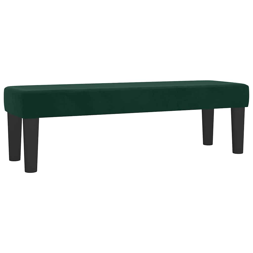 Κρεβάτι Boxspring με Στρώμα Σκούρο Πράσινο 160x200εκ. Βελούδινο