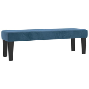 Κρεβάτι Boxspring με Στρώμα Σκούρο Μπλε 200x200 εκ. Βελούδινο - Pakobazaar