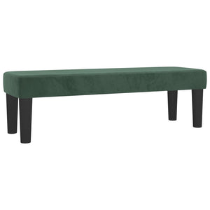 Κρεβάτι Boxspring με Στρώμα Σκούρο Πράσινο 160x200εκ. Βελούδινο